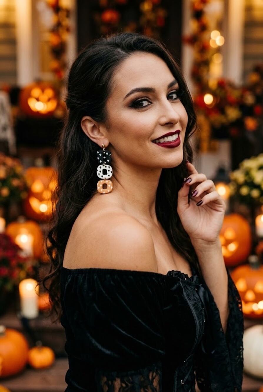NEW! Halloween BOO Earrings